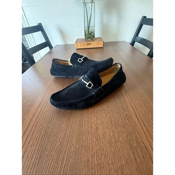 Gucci Other - Gucci Horsebit Nubuck Driving Loafer